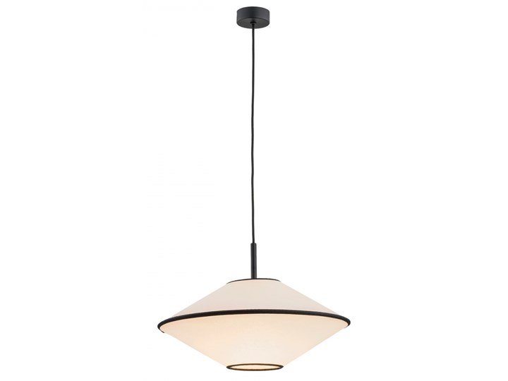 TROY Lampy wiszące pojedyncze lampa wisząca 1 x 15W E27 nowoczesna beżowa abażur ARGON 4282