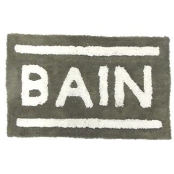 Dywanik Saint Aubin Bain 01 szary/biały