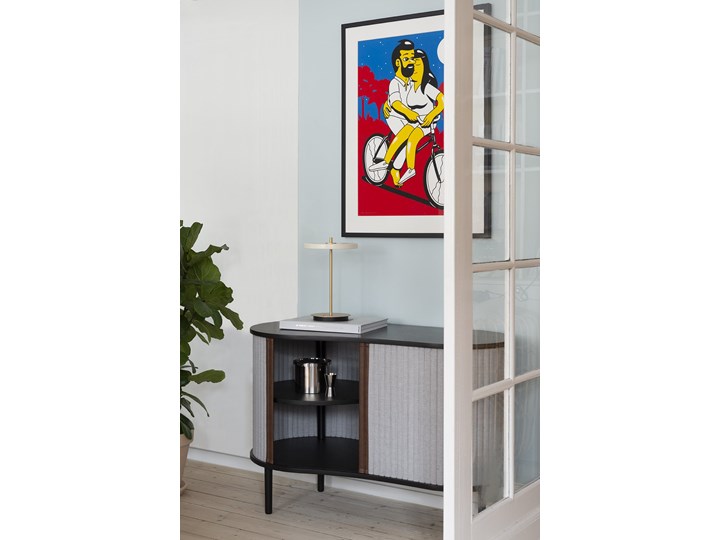 Lampa stołowa Asteria Move Pearl White, proj. S. R. Christensen, UMAGE Styl Skandynawski