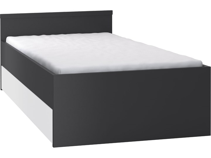 Łóżko  z łóżkiem dolnym i maskownicą Rozmiar materaca 90x200 cm Płyta meblowa Tradycyjne Kategoria Łóżka dla dzieci