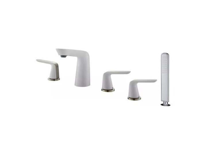 BIAŁA BATERIA WANNOWA VELDMAN WHITE W5.H2607