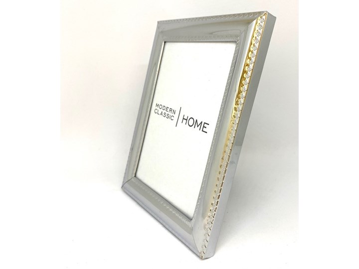 RAMKA NA ZDJĘCIE METALOWA SREBRNA WYBIERZ ROZMIAR DECORATIVE FRAME 10x15cm Ramka na zdjęcia Rozmiar zdjęcia 10x15 cm Kolor Srebrny
