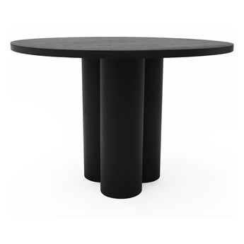 Dębowy stół okrągły OBJECT035 średnica 110 cm