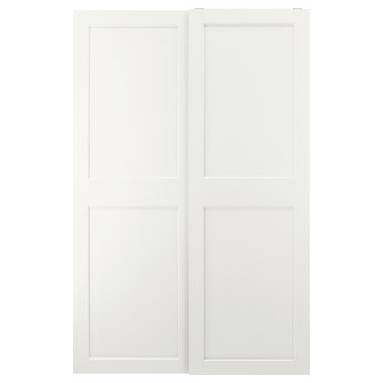 IKEA GRIMO Drzwi przesuwne, biały, 150x236 cm