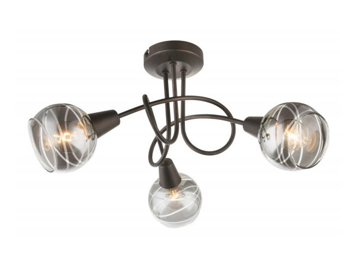 Globo 54347-3 - LED Żyrandol natynkowy ISLA 3xE14/4W/230V Metal Szkło Kategoria Plafony Styl Klasyczny