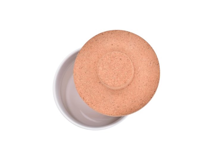 Pojemnik kuchenny słój DUKA VIT 800 ml biały porcelana Ceramika Typ Słoiki