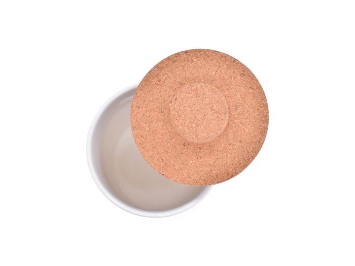 Pojemnik kuchenny słój DUKA VIT 1250 ml biały porcelana Na produkty sypkie Silikon Ceramika Na makaron Na żywność Na płatki śniadaniowe Typ Pojemniki