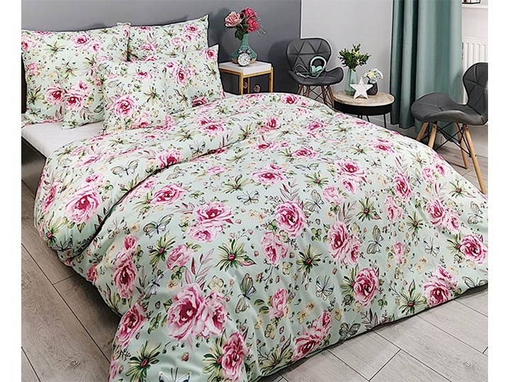 Pościel bawełna premium wzór 1070 Poszwa 140x200 + 1 poszewka Komplet pościeli Satyna 160x200 cm 140x200 cm 70x80 cm Pomieszczenie Pościel do sypialni