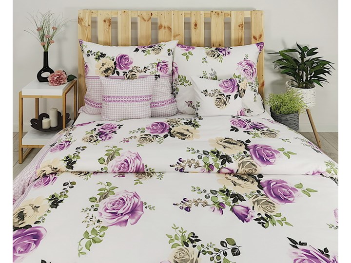 Pościel bawełna premium wzór 1289 Poszwa 220x200 + 2 poszewki 140x200 cm Satyna Komplet pościeli 70x80 cm 200x220 cm 160x200 cm Kategoria Komplety pościeli