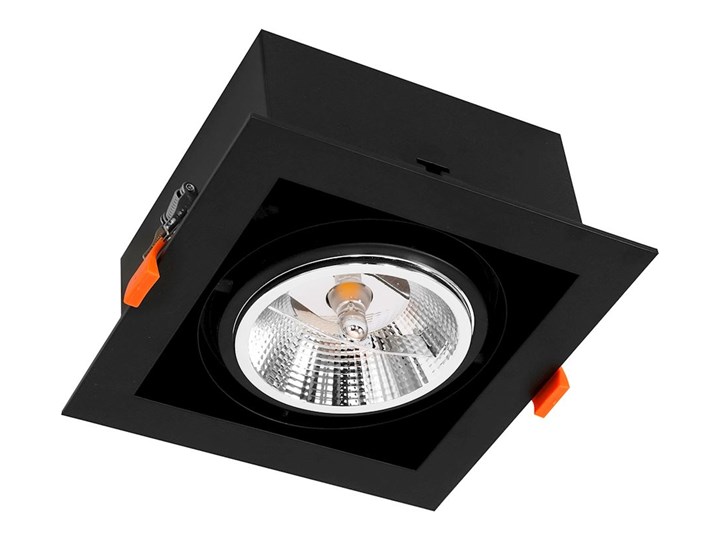 Oprawa podtynkowa Plaza 1xGU10 AR111 czarna