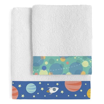 Zestaw 2 ręczników Happynois Astronaut