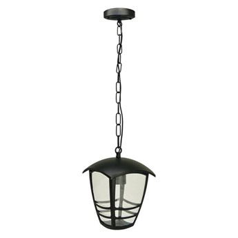 Lampa ogrodowa wisząca IMMA Black C E27 czarny łańcuch 0,5m IP44 EDO777383 EDO Garden Line