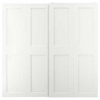 IKEA GRIMO Drzwi przesuwne, biały, 200x201 cm