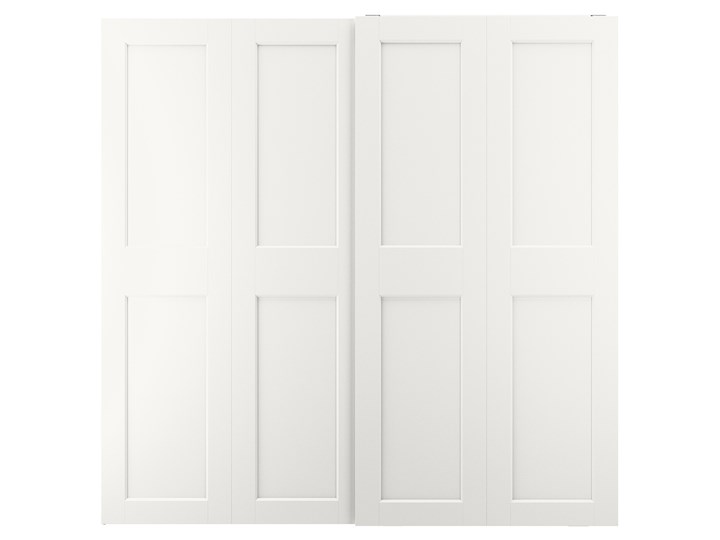 IKEA GRIMO Drzwi przesuwne, biały, 200x201 cm
