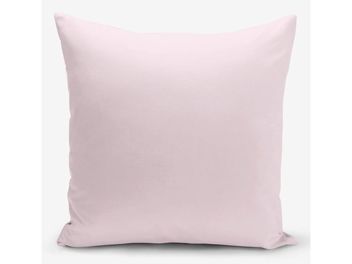 Zestaw 4 dekoracyjnych poszewek na poduszki Minimalist Cushion Covers Pink Ethnic, 45x45 cm Kolor Różowy