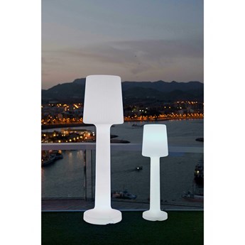 NEW GARDEN lampa ogrodowa CARMEN 165 B biała - LED, wbudowana bateria kod: LUMCR165WLNW