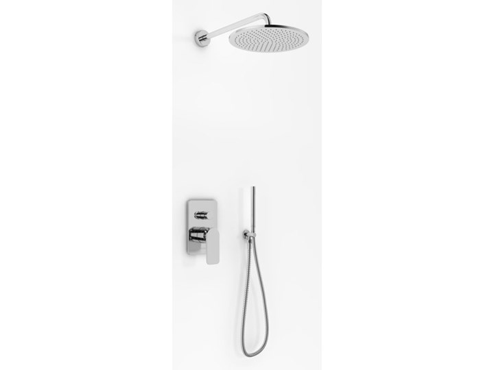 Zestaw prysznicowy podtynkowy Kohlman Wexpo QW210WR30 Wyposażenie Z deszczownicą Wyposażenie Z wężem