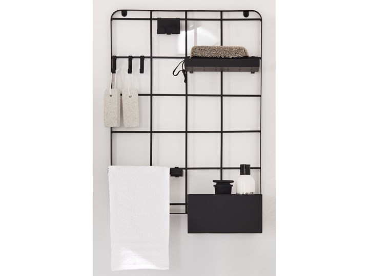 Organizer ścienny Kleine Wolke Frame Set Black Matt