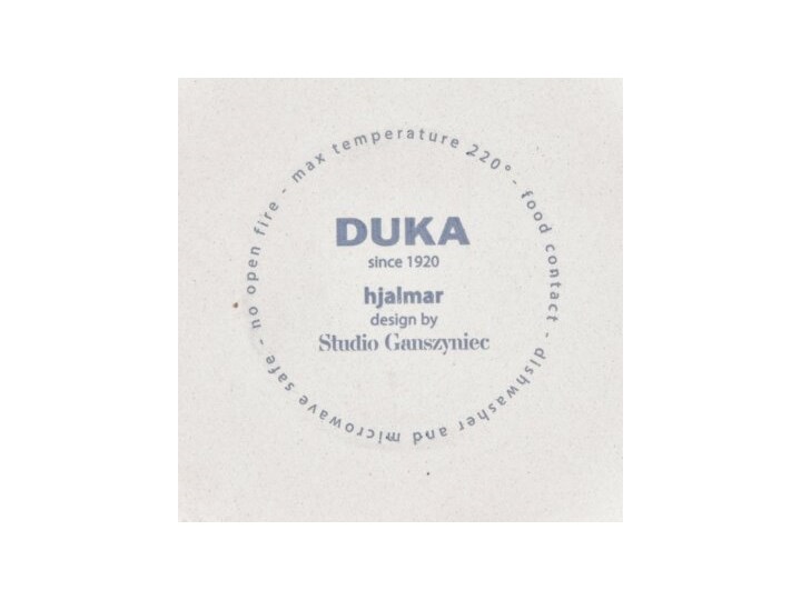 Kokilka okrągła ramekin DUKA HJALMAR 11x10 cm czarna kamionka