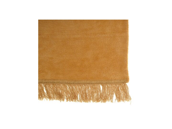 Koc pled DUKA FLUFFIG 200x150 cm musztardowy bawełna 150x200 cm Kategoria Koce i pledy