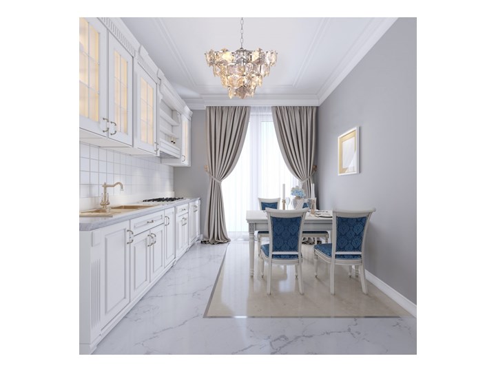 Żyrandol DIANA CHROME 6xE14 ML5985 MiLAGRO ML5985 Lampa inspirowana Metal Lampa z kryształkami Kryształ Kategoria Lampy wiszące