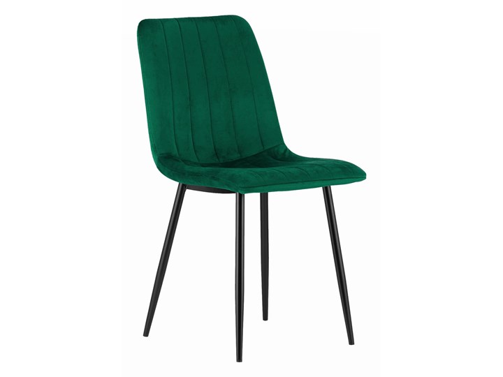 Krzesło tapicerowane do jadalni DC-1939 - Welur zielony 56