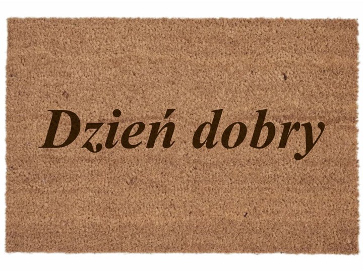 Wycieraczka dzień dobry Włókno kokosowe Kategoria Wycieraczki