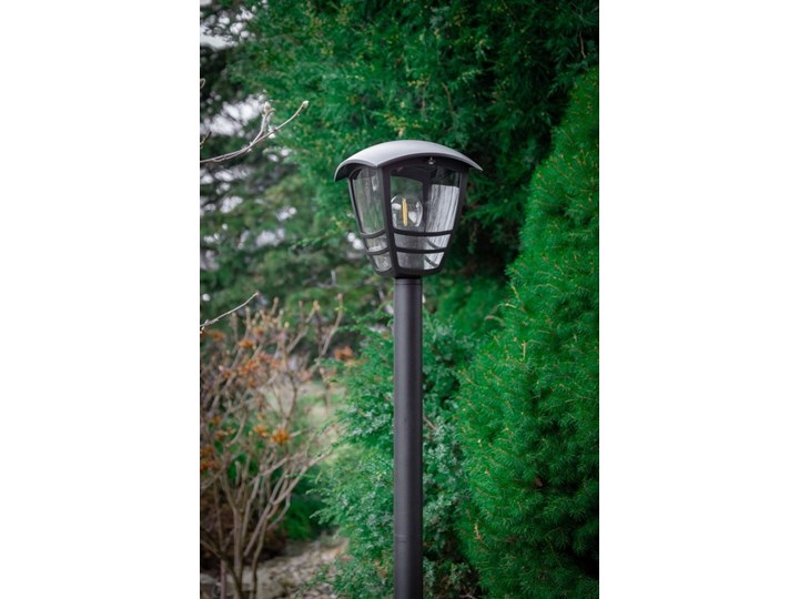 Słupek ogrodowy latarnia IMMA BLACK L/T E27 czarny IP44 EDO777384 EDO Garden Line Kategoria Lampy ogrodowe