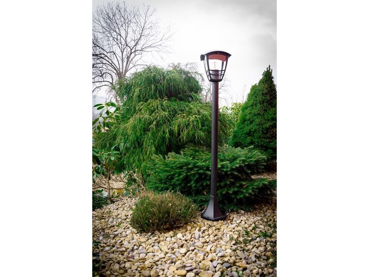 Słupek ogrodowy latarnia IMMA BLACK L/T E27 czarny IP44 EDO777384 EDO Garden Line Kategoria Lampy ogrodowe