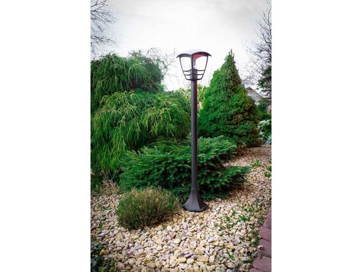 Słupek ogrodowy latarnia IMMA BLACK L/T E27 czarny IP44 EDO777384 EDO Garden Line Kategoria Lampy ogrodowe