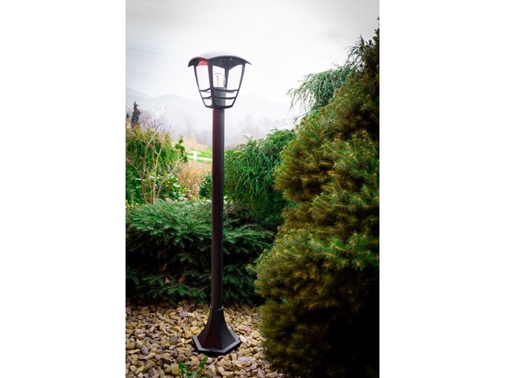 Słupek ogrodowy latarnia IMMA BLACK L/T E27 czarny IP44 EDO777384 EDO Garden Line Kategoria Lampy ogrodowe