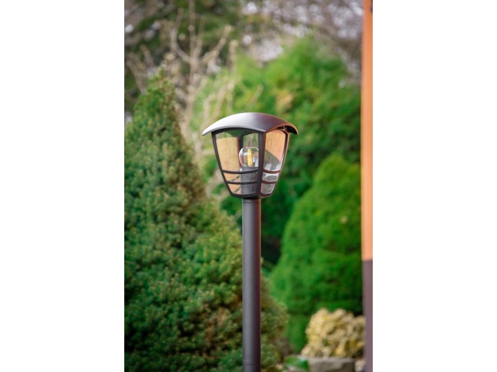 Słupek ogrodowy latarnia IMMA BLACK L/T E27 czarny IP44 EDO777384 EDO Garden Line Kategoria Lampy ogrodowe