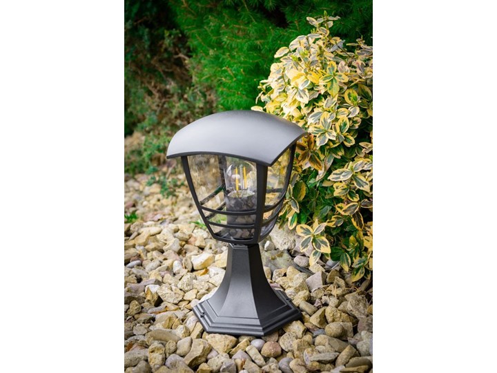 Słupek ogrodowy latarnia IMMA BLACK L/S E27 czarny IP44 EDO777382 EDO Garden Line Kategoria Lampy ogrodowe