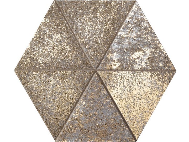 TUBĄDZIN MACIEJ ZIEŃ TOKYO SHEEN GOLD MOZAIKA 19,2X22,1 Płytki ścienne 19,2x22,1 cm Powierzchnia Polerowana
