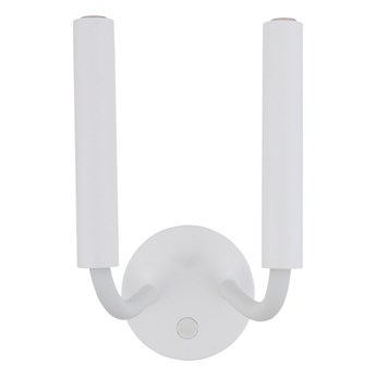 Kinkiet nowoczesny rurki STALACTITE White II biały