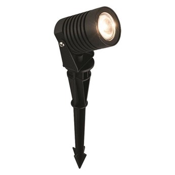 Słupek reflektorek zewnętrzny wbijany SPIKE LED czarny 18,5cm