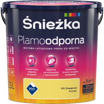 Śnieżka Plamoodporna P31 Energiczna 5l