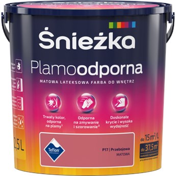 Śnieżka Plamoodporna P17 Przebojowa 2.5l