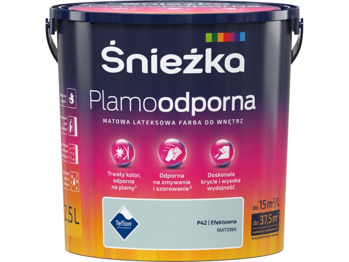 Śnieżka Plamoodporna P42 Efektowna 2.5l