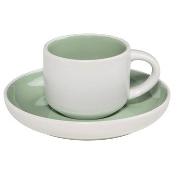 Maxwell & Williams - Tint - Filiżanka do espresso, biało-zielona