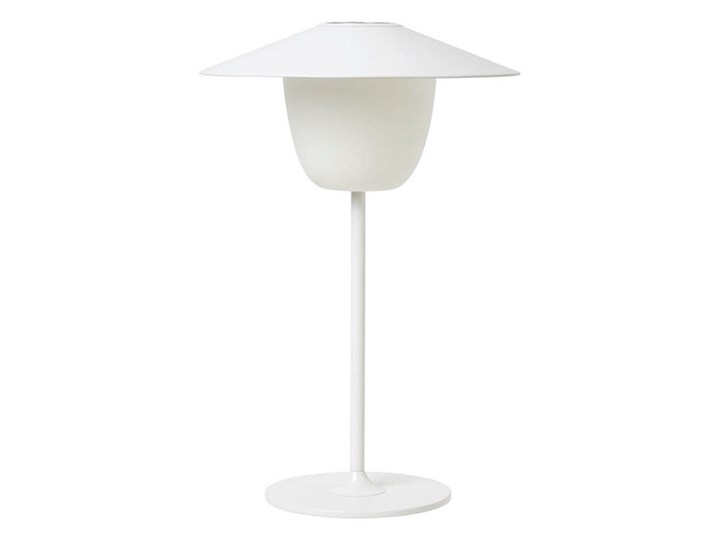 Blomus - Ani Lamp - mobilna lampa, biała Lampa z kloszem Kolor Biały Kategoria Lampy stołowe