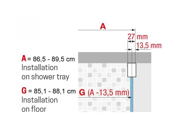 Novellini Rose Rosse kabina prysznicowa półokrągła 90 cm ROSER90-1K Narożna Wysokość 200 cm Rodzaj drzwi Rozsuwane Kategoria Kabiny prysznicowe