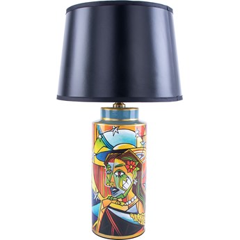 Lampa stołowa porcelanowe Ø36x63 cm