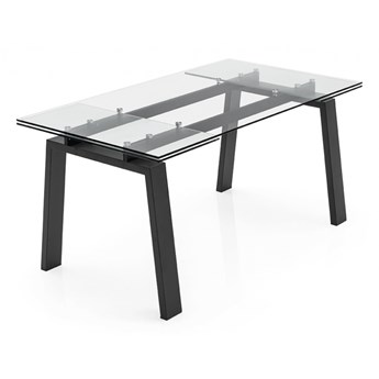 Zeffiro stół do jadalni na metalowych nogach wymiary 140-220x90