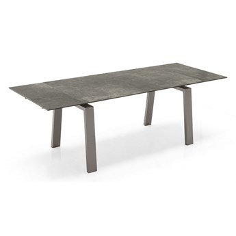 Zeffiro stół do jadalni z metalową podstawą o wymiarach 160-240x90