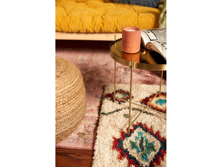 Kremowy dywan Mint Rugs Geometric, 120x170 cm Dywany Juta Syntetyk Prostokątny Kolor Wielokolorowy
