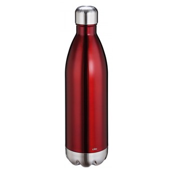 Butelka termiczna 1000 ml stalowa czerwona kod: CI-543544