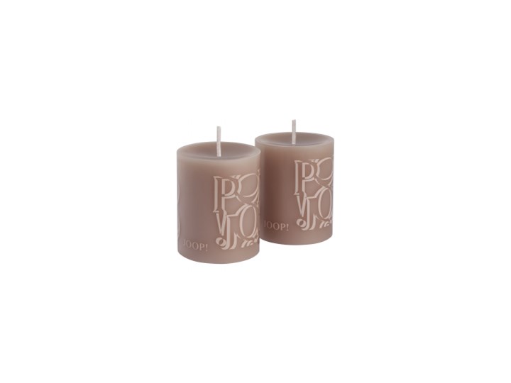 JOOP! Świeca Ornament rose 8x10cm SET 2szt. Kategoria Świeczniki i świece Kolor Brązowy