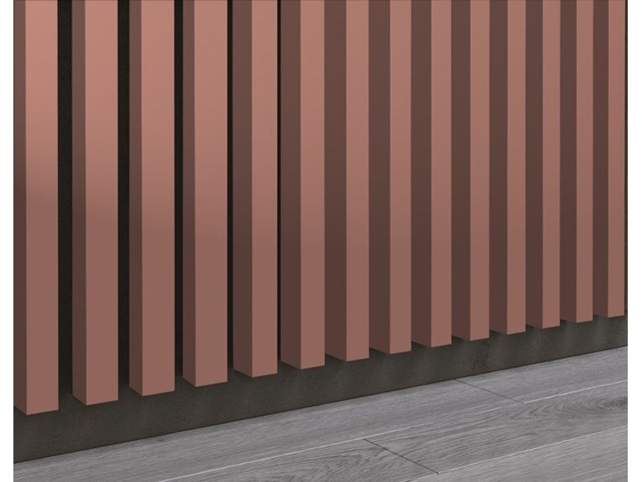 Lamele Pastel 3D – pionowe panele dekoracyjne 3 D MAT – 240 cm – 5 dekorów - uniwersalny - LM021 - Kawowy róż Kategoria Panele 3D