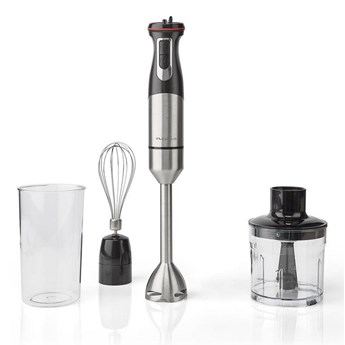 Nedis KAHB400CAL - Mikser ręczny 4w1 800W/230V stal nierdzewna